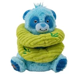 Charming Pet Ringamals Panda Squeaky Puzzle Dog Toy