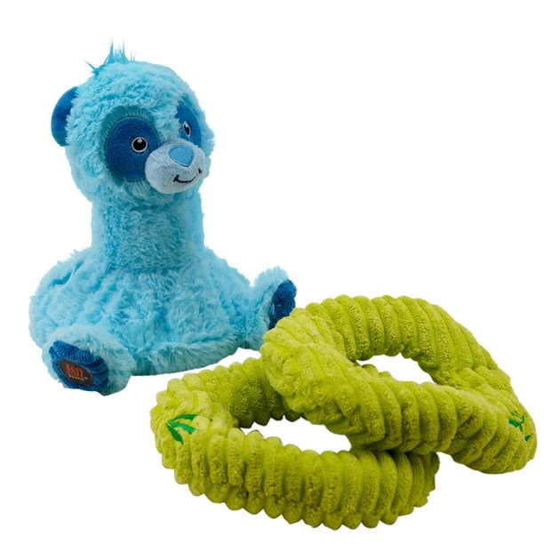 Charming Pet Ringamals Panda Squeaky Puzzle Dog Toy 2 Charming Pet Ringamals Panda Squeaky Puzzle Dog Toy - Image 2