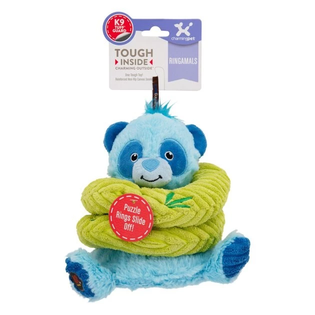 Charming Pet Ringamals Panda Squeaky Puzzle Dog Toy 3 Charming Pet Ringamals Panda Squeaky Puzzle Dog Toy - Image 3