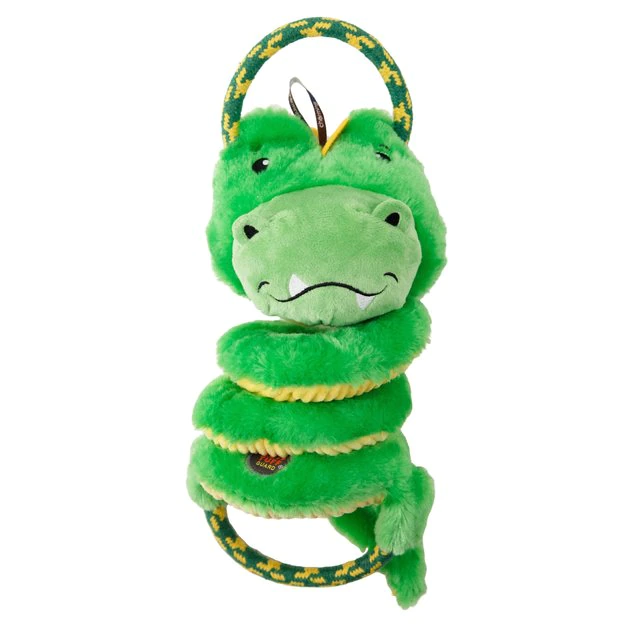 Charming Pet Springys Gator Squeaky Dog Toy 1 Charming Pet Springys Gator Squeaky Dog Toy