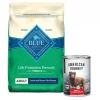 Blue Buffalo||American Journey Blue Buffalo Life Protection Formula Adult Lamb & Brown Rice Recipe Dry Food + American Journey Beef & Chicken Recipe Grain-Free Canned Dog Food