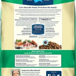 Blue Buffalo Life Protection Formula Adult Lamb & Brown Rice Recipe Dry Food + Health Bars Baked with Bacon, Egg & Cheese Dog Treats -Cheap Blue Life Protection || Charming Pet || Cobalt Aquatics Store 292712 PT2. SY630 V1620008225