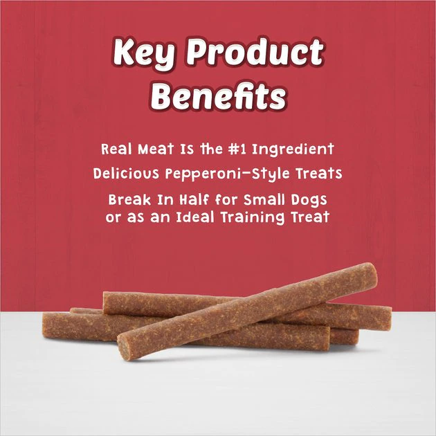 Blue Buffalo Blue Stix Lamb Recipe Pepperoni-Style Dog Treats 3 Blue Buffalo Blue Stix Lamb Recipe Pepperoni-Style Dog Treats - Image 3