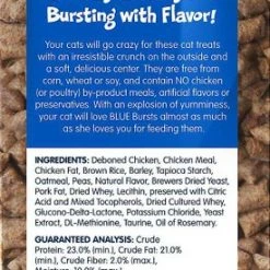 Blue Buffalo Indoor Health Chicken & Brown Rice Recipe Adult Dry Food + Bursts With Paw-Licken Chicken Cat Treats -Cheap Blue Life Protection || Charming Pet || Cobalt Aquatics Store 294268 PT5. SY630 V1620228429
