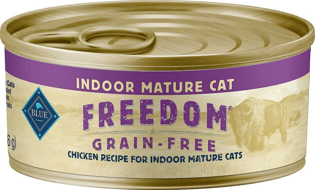 Blue Buffalo Indoor Hairball Control Chicken & Brown Rice Recipe Dry Food + Freedom Indoor Mature Chicken Recipe Canned Cat Food 6 Blue Buffalo Indoor Hairball Control Chicken & Brown Rice Recipe Dry Food + Freedom Indoor Mature Chicken Recipe Canned Cat Food - Image 6