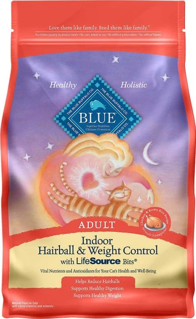 Blue Buffalo Healthy Aging Chicken & Brown Rice Recipe + Indoor Hairball & Weight Control Chicken & Brown Rice Recipe Dry Cat Food 6 Blue Buffalo Healthy Aging Chicken & Brown Rice Recipe + Indoor Hairball & Weight Control Chicken & Brown Rice Recipe Dry Cat Food - Image 6