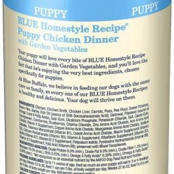 Blue Buffalo Homestyle Recipe Puppy Chicken Dinner with Garden Vegetables Canned Food + Life Protection Formula Puppy Chicken & Brown Rice Recipe Dry Dog Food -Cheap Blue Life Protection || Charming Pet || Cobalt Aquatics Store 356868 PT2. SY630 V1640894509