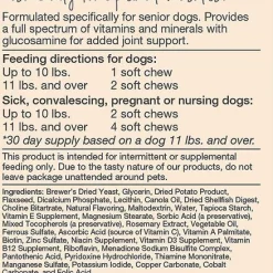 NaturVet||Blue Buffalo NaturVet VitaPet Senior Plus Glucosamine Soft Chews Multivitamin for Dogs + Blue Buffalo Life Protection Formula Senior Chicken & Brown Rice Recipe Dry Food -Cheap Blue Life Protection || Charming Pet || Cobalt Aquatics Store 365450 PT3. SY630 V1644021089