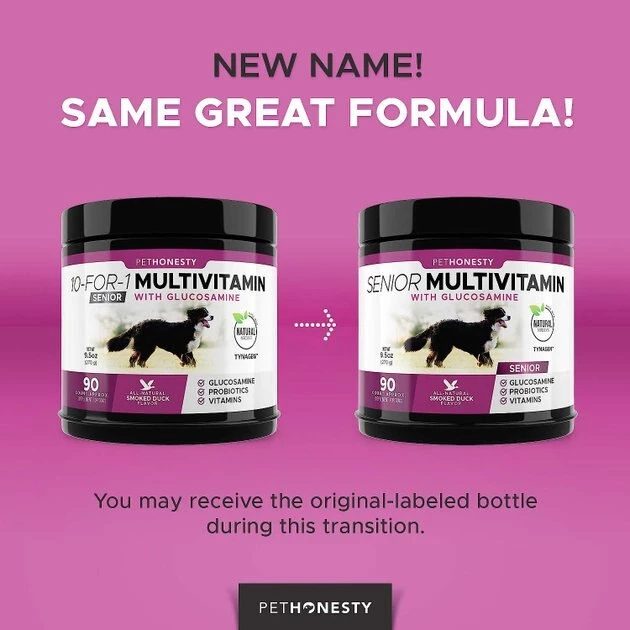 PetHonesty||Blue Buffalo PetHonesty Duck Flavored Soft Chews Multivitamin for Senior Dogs + Blue Buffalo Life Protection Formula Senior Chicken & Brown Rice Recipe Dry Food 3 PetHonesty||Blue Buffalo PetHonesty Duck Flavored Soft Chews Multivitamin for Senior Dogs + Blue Buffalo Life Protection Formula Senior Chicken & Brown Rice Recipe Dry Food - Image 3