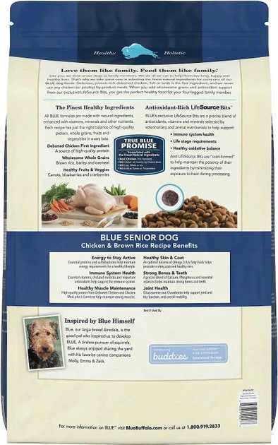 PetHonesty||Blue Buffalo PetHonesty Duck Flavored Soft Chews Multivitamin for Senior Dogs + Blue Buffalo Life Protection Formula Senior Chicken & Brown Rice Recipe Dry Food 7 PetHonesty||Blue Buffalo PetHonesty Duck Flavored Soft Chews Multivitamin for Senior Dogs + Blue Buffalo Life Protection Formula Senior Chicken & Brown Rice Recipe Dry Food - Image 7