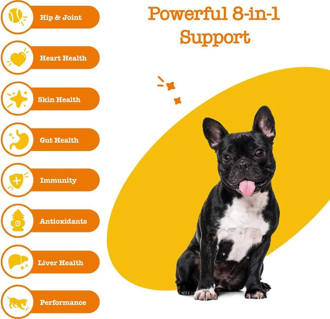 Zesty Paws||Blue Buffalo Zesty Paws Core Elements 8-in-1 Peanut Butter Flavored Chews Multivitamin for Dogs + Blue Buffalo Life Protection Formula Adult Chicken & Brown Rice Recipe Dry Food 4 Zesty Paws||Blue Buffalo Zesty Paws Core Elements 8-in-1 Peanut Butter Flavored Chews Multivitamin for Dogs + Blue Buffalo Life Protection Formula Adult Chicken & Brown Rice Recipe Dry Food - Image 4