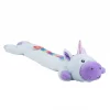 Charming Pet Longidudes Unicorn Plush & Squeaky Dog Tug Toy, Blue
