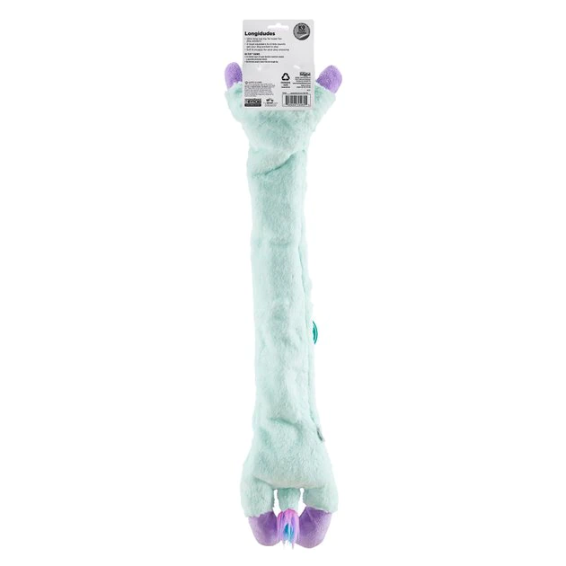 Charming Pet Longidudes Unicorn Plush & Squeaky Dog Tug Toy, Blue 9 Charming Pet Longidudes Unicorn Plush & Squeaky Dog Tug Toy, Blue - Image 9