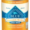 Blue Buffalo Homestyle Recipe Large Breed Chicken Dinner with Garden Vegetables Canned Dog Food