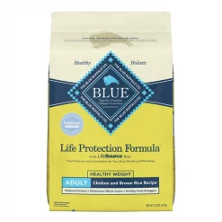 Blue Buffalo Life Protection Formula Healthy Weight Adult Chicken & Brown Rice Recipe Dry Dog Food