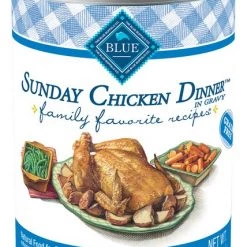 Blue Buffalo Family Favorite Grain-Free Recipes Sunday Chicken Dinner Canned Dog Food