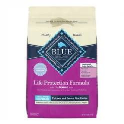 Blue Buffalo Life Protection Formula Small Breed Senior Chicken & Brown Rice Recipe Dry Dog Food
