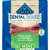Blue Buffalo Dental Bones Mini All Natural Rawhide-Free Dental Dog Treats