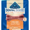 Blue Buffalo Dental Bones Small All Natural Rawhide-Free Dental Dog Treats