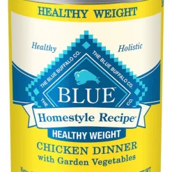Blue Buffalo Homestyle Recipe Healthy Weight Chicken Dinner with Garden Vegetables & Brown Rice Canned Dog Food