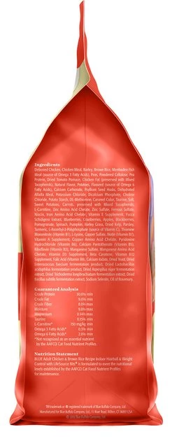 Blue Buffalo Indoor Hairball & Weight Control Chicken & Brown Rice Recipe Adult Dry Cat Food 7 Blue Buffalo Indoor Hairball & Weight Control Chicken & Brown Rice Recipe Adult Dry Cat Food - Image 7