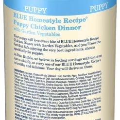 Blue Buffalo Homestyle Recipe Puppy Chicken Dinner with Garden Vegetables Canned Dog Food -Cheap Blue Life Protection || Charming Pet || Cobalt Aquatics Store 84999 PT2. SY630 V1572895683