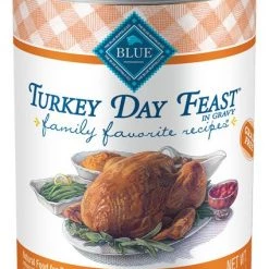 Blue Buffalo Family Favorite Grain-Free Recipes Turkey Day Feast Canned Dog Food