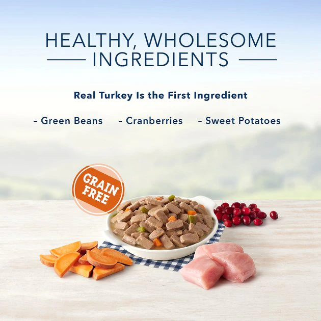 Blue Buffalo Family Favorite Grain-Free Recipes Turkey Day Feast Canned Dog Food 4 Blue Buffalo Family Favorite Grain-Free Recipes Turkey Day Feast Canned Dog Food - Image 4